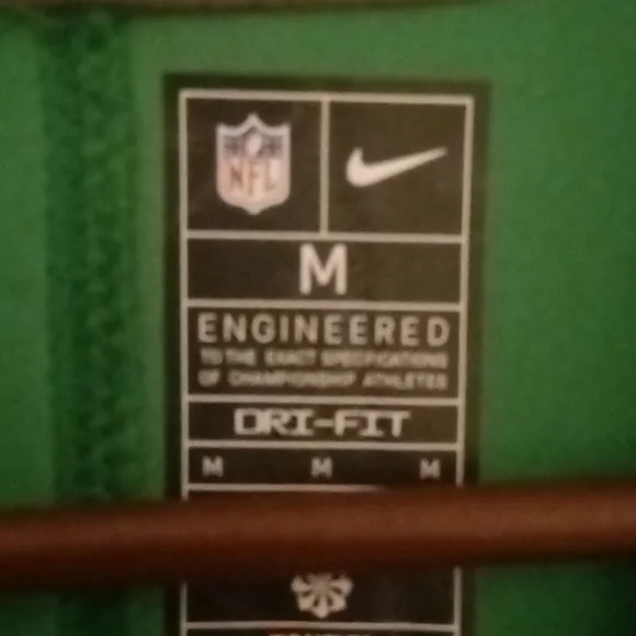 Nike Green Dri-FIT NFL Jersey - Picture 2 of 3